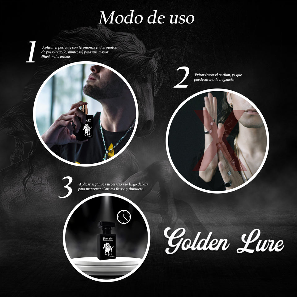 GOLDEN LURE- PERFUME DE FEROMONAS